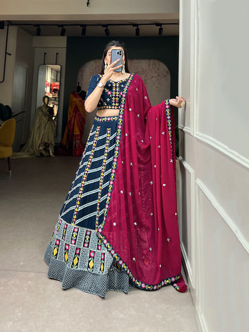 Beautiful Party Wear Alia Style Georgette Lehenga Choli