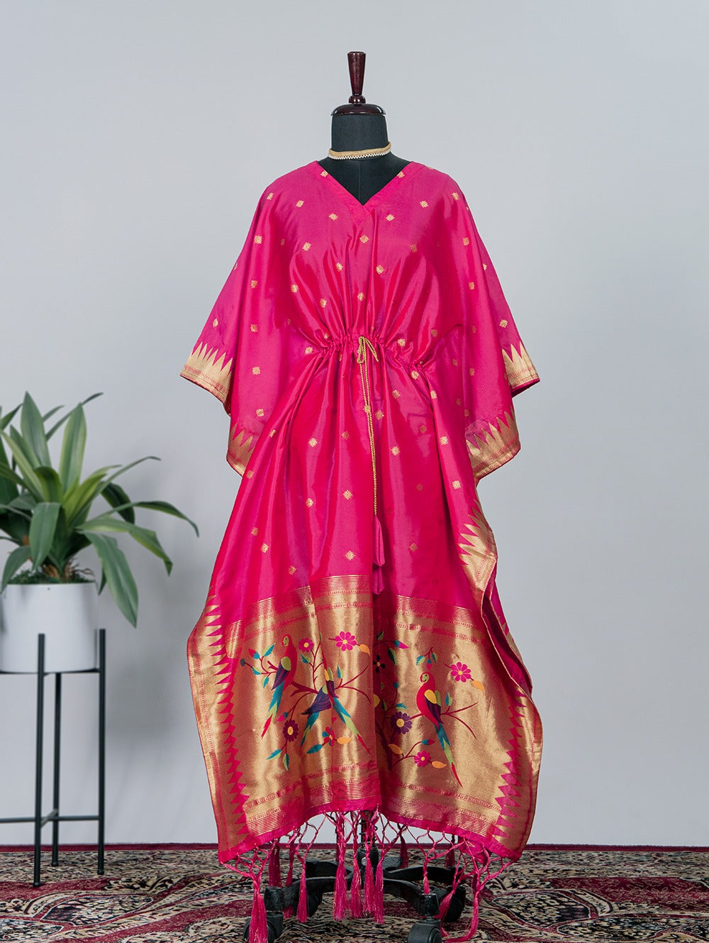 Paithani Silk Kaftaan