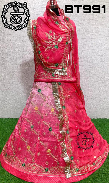 Beautiful Designer Rajputi Bridal Poshak