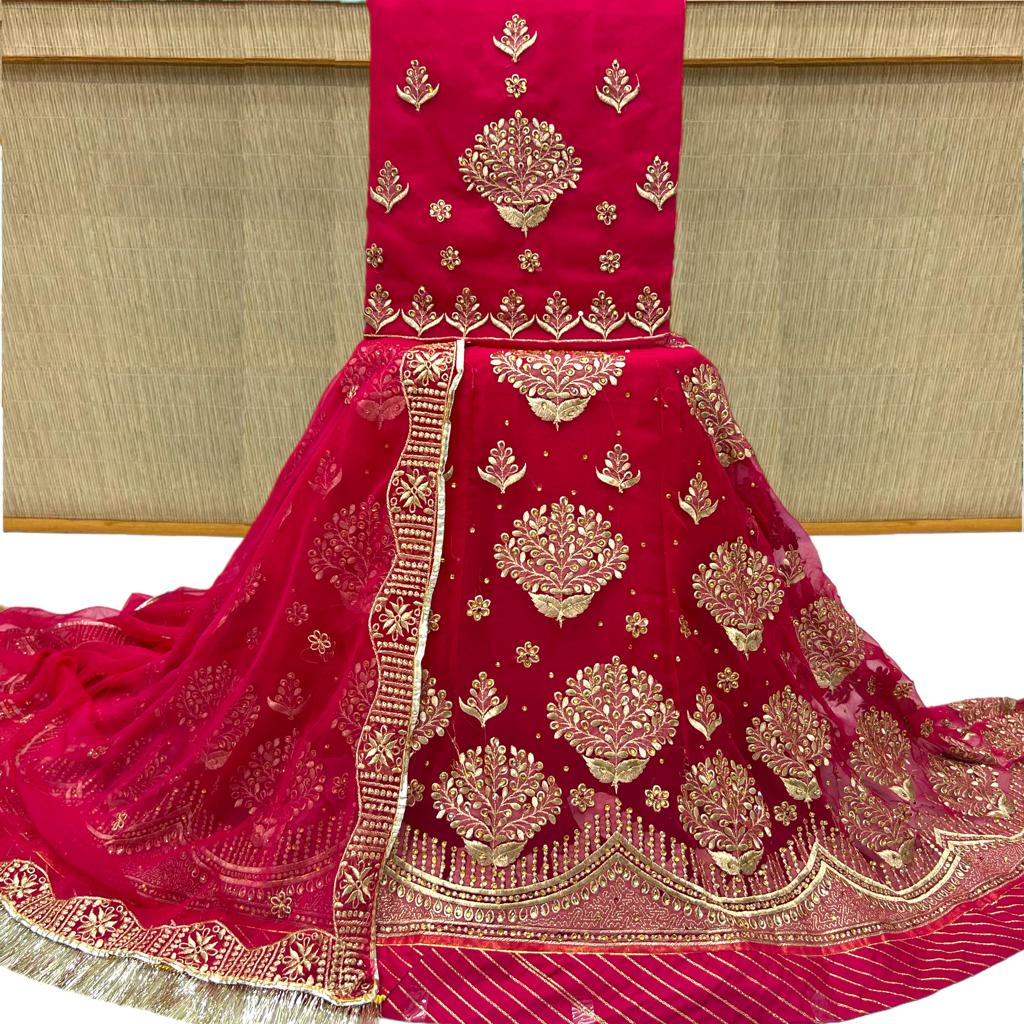 Beautiful Designer Royal Rajputi Bridal Poshak