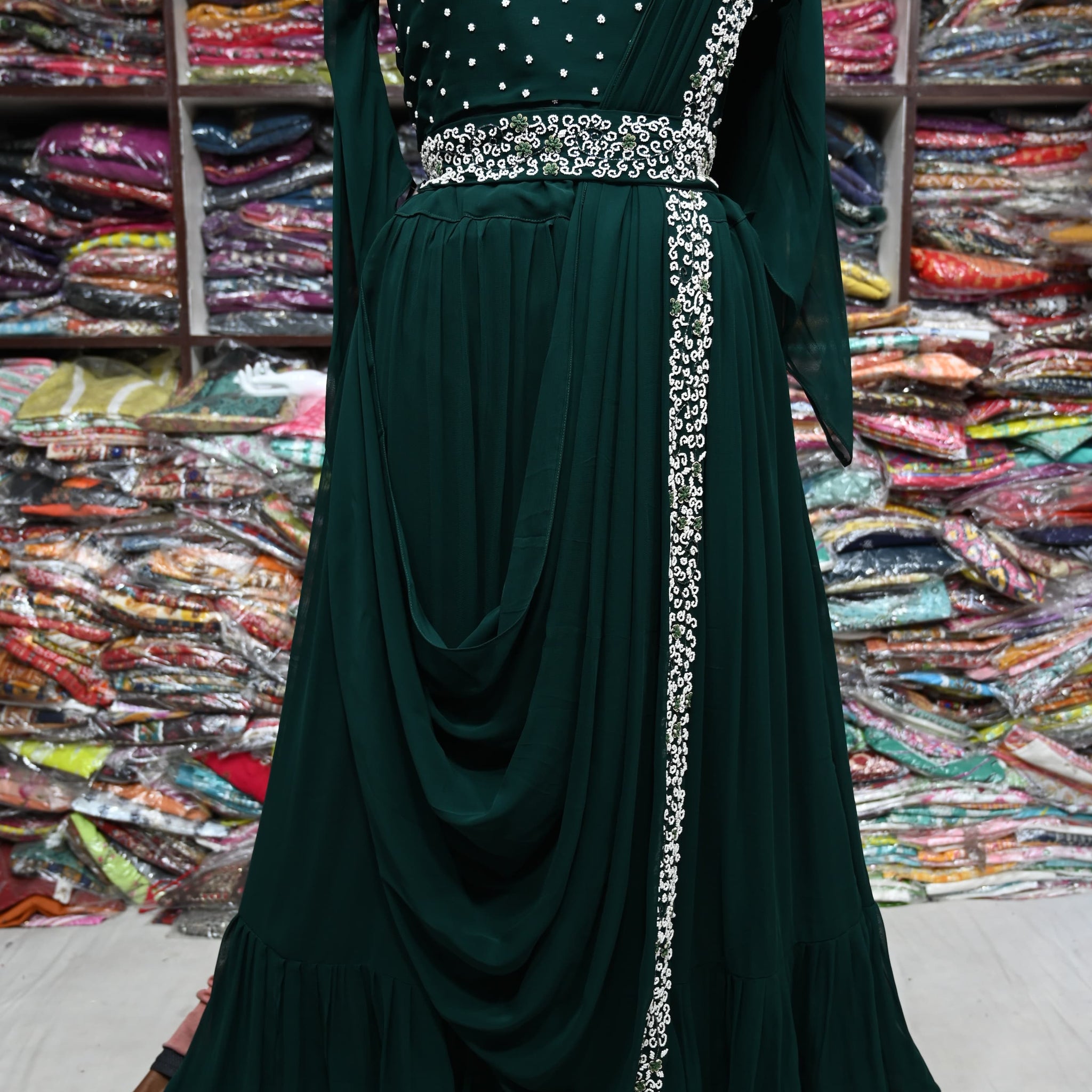 Beautiful Designer Anarkali Georgette Suite