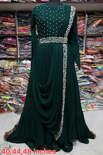 Beautiful Designer Anarkali Georgette Suite