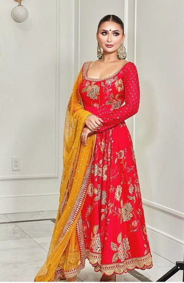 Beautiful Designer Punjabi Anarkali Suit