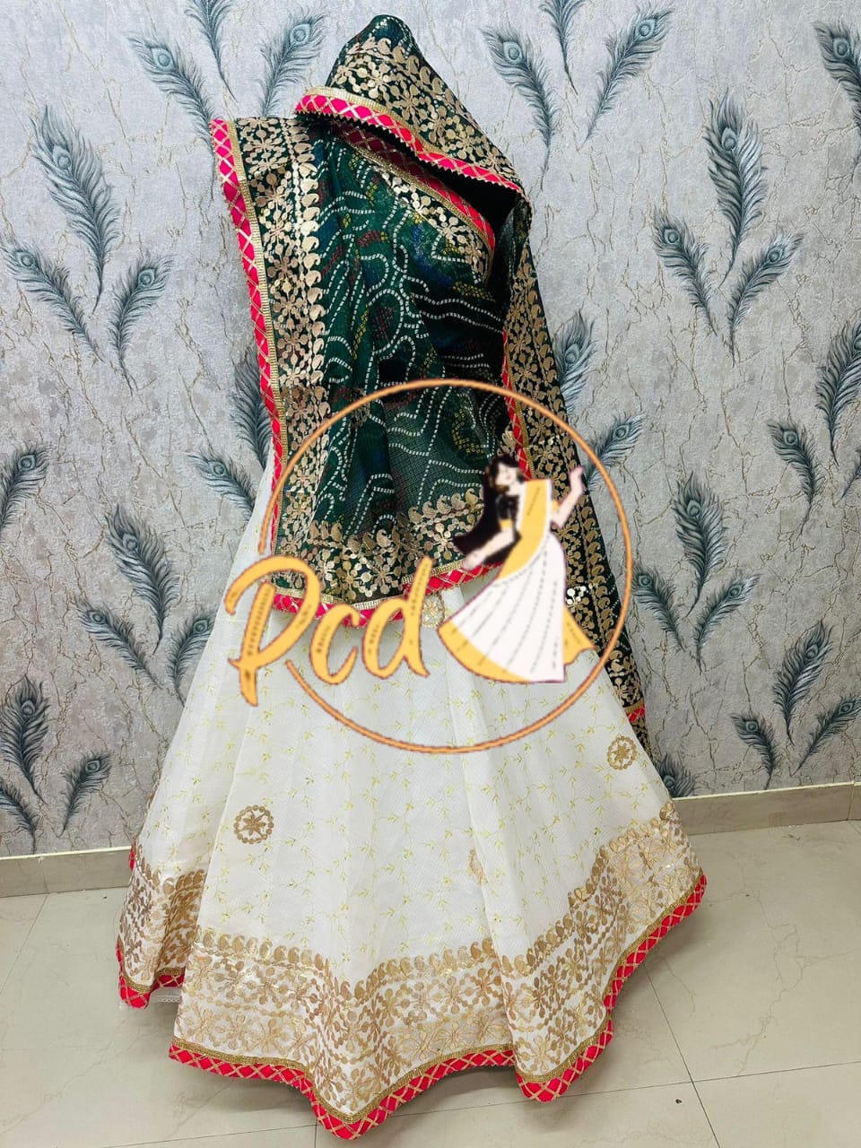 Rajasthani Bhandhej Kotta Doriya Lehnga Chunni