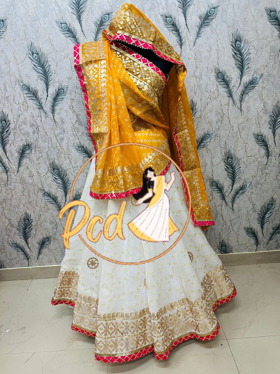 Rajasthani Bhandhej Kotta Doriya Lehnga Chunni