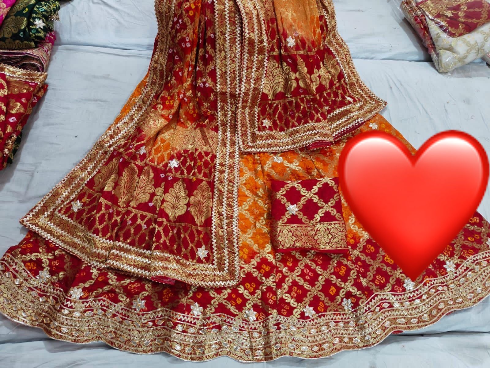 Rajasthani Bandhej Bandhani Silk Lehenga Choli Garba Speical Traditional  Indian Chaniya Choli Gotta Patti Work Chaniya Choli - Etsy