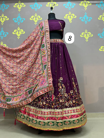 Beautiful Designer Rajasthani Heavy Georgette Lehenga Choli