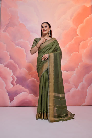 Beautiful Designer Premium Soft Resham Silk Saree