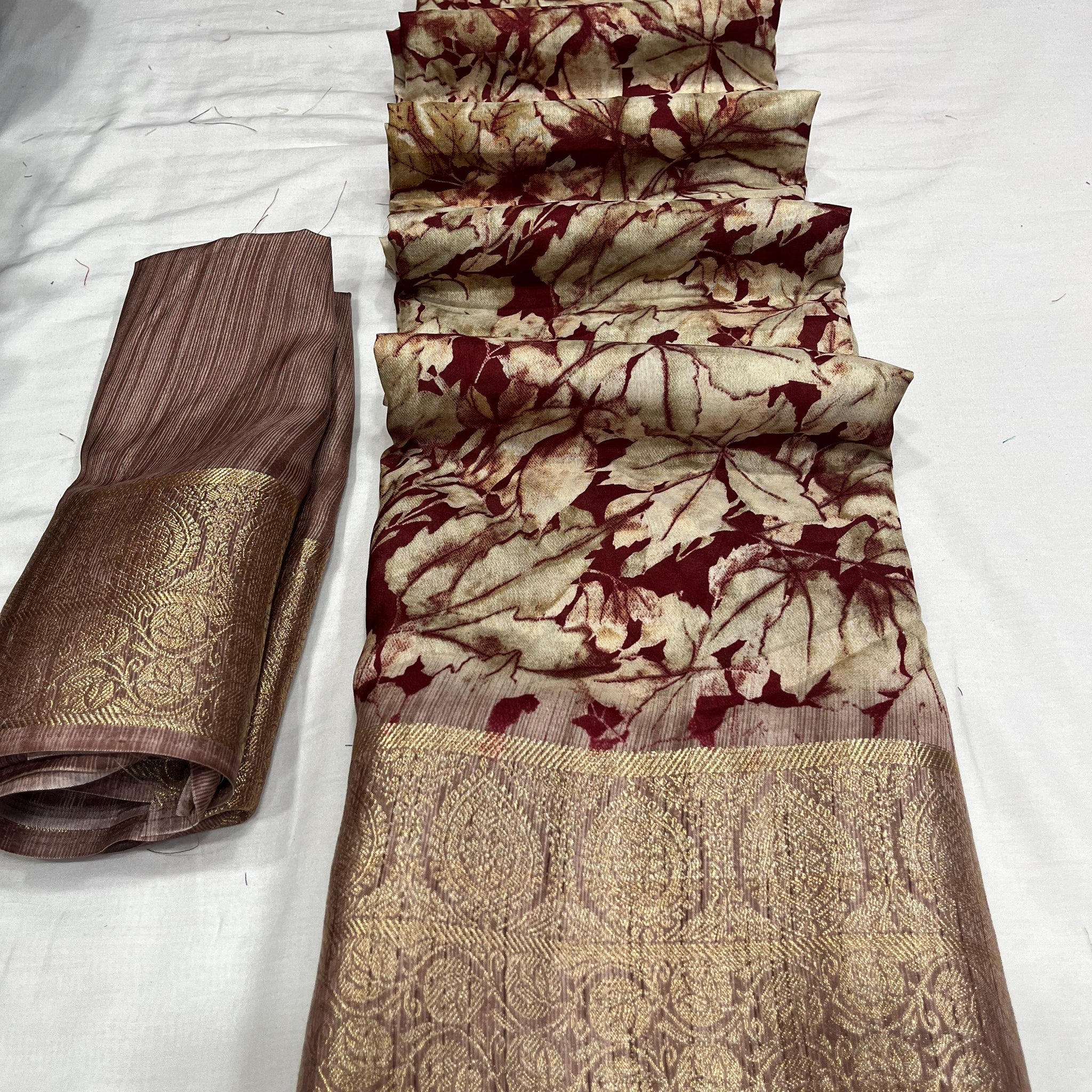 Beautiful Designer Soft Dola Silk Saree