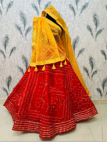 Beautiful Designer Pure Kota Doriya Silk Lehenga Choli