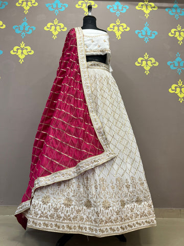 Beautiful Designer Pure Chinon Lehenga Choli