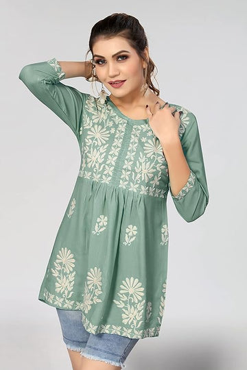 Beautiful Designer Kf Tunics Kurti Top