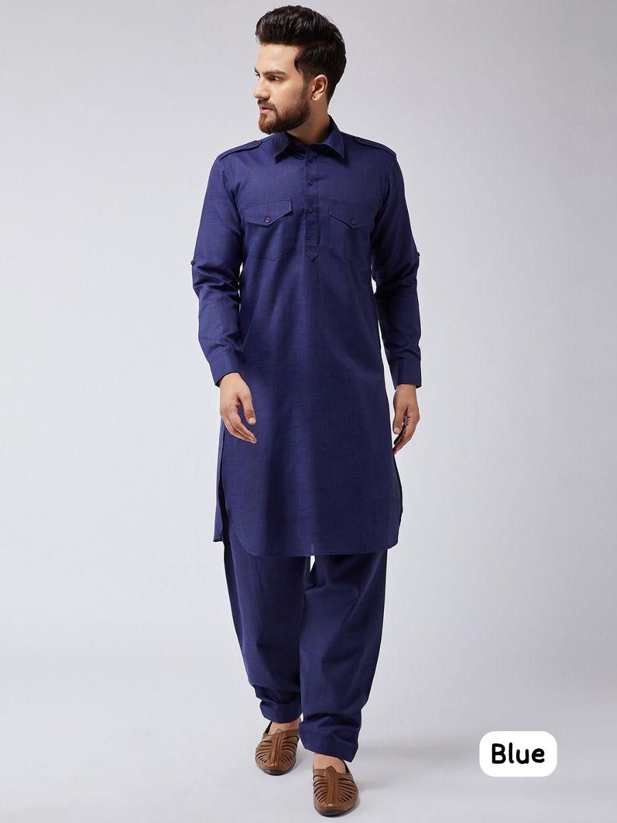 Festival Special Men's Pathani Kurta Payjama