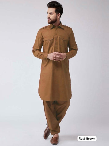 Festival Special Men's Pathani Kurta Payjama