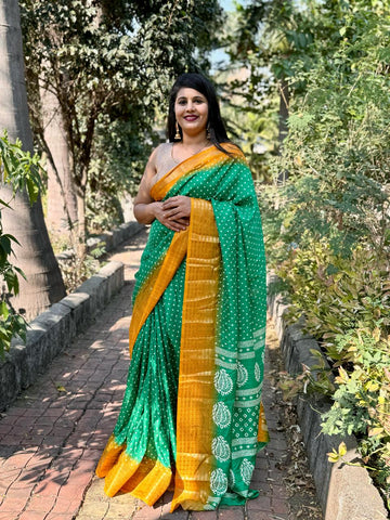 Beautiful Designer Dola Silk Rameswarm Saree