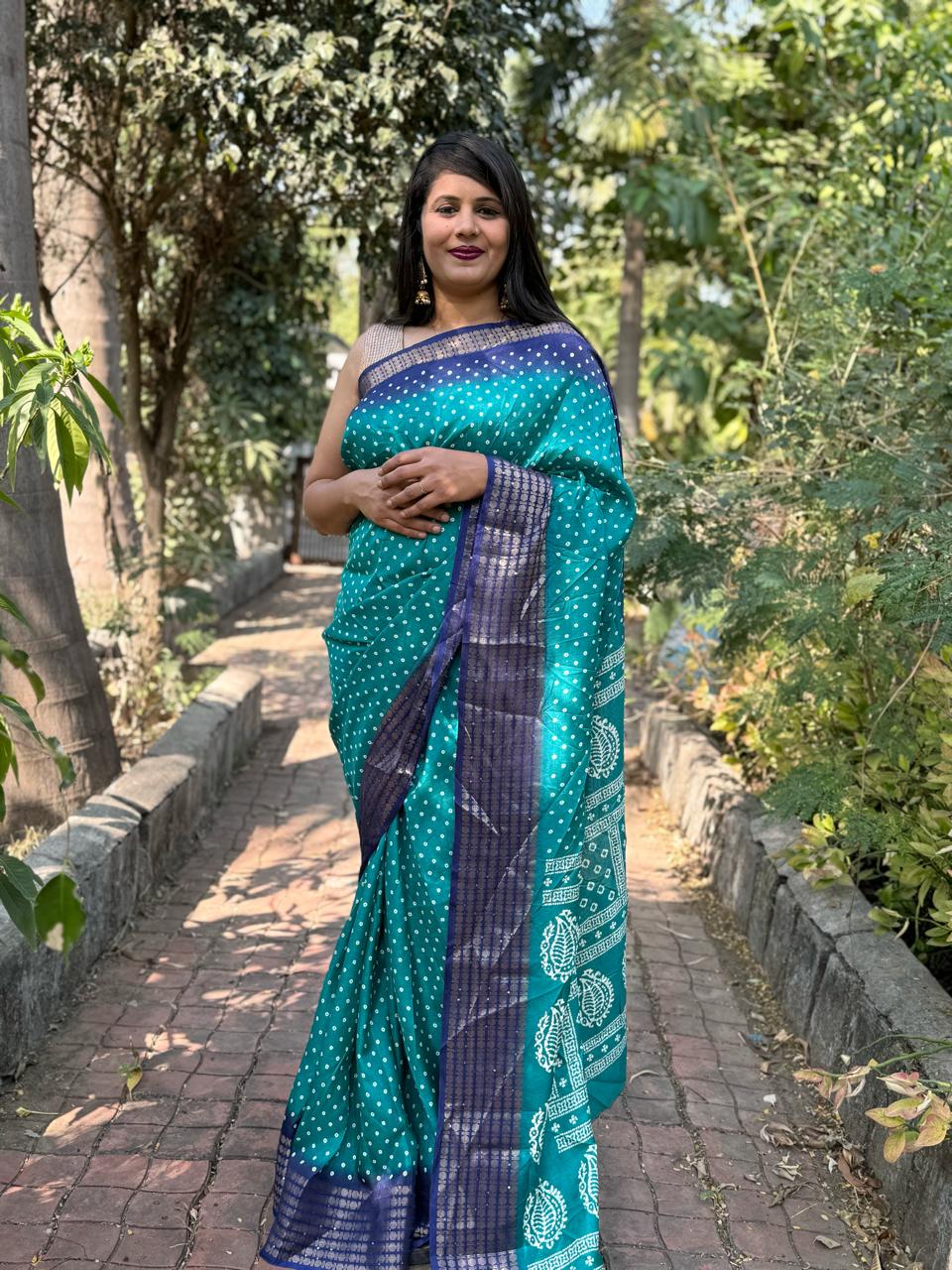 Beautiful Designer Dola Silk Rameswarm Saree