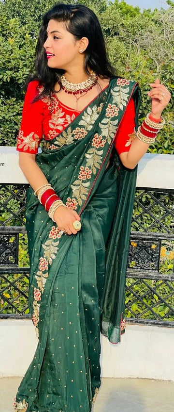 Rajasthani Traditional upada Silk Saree