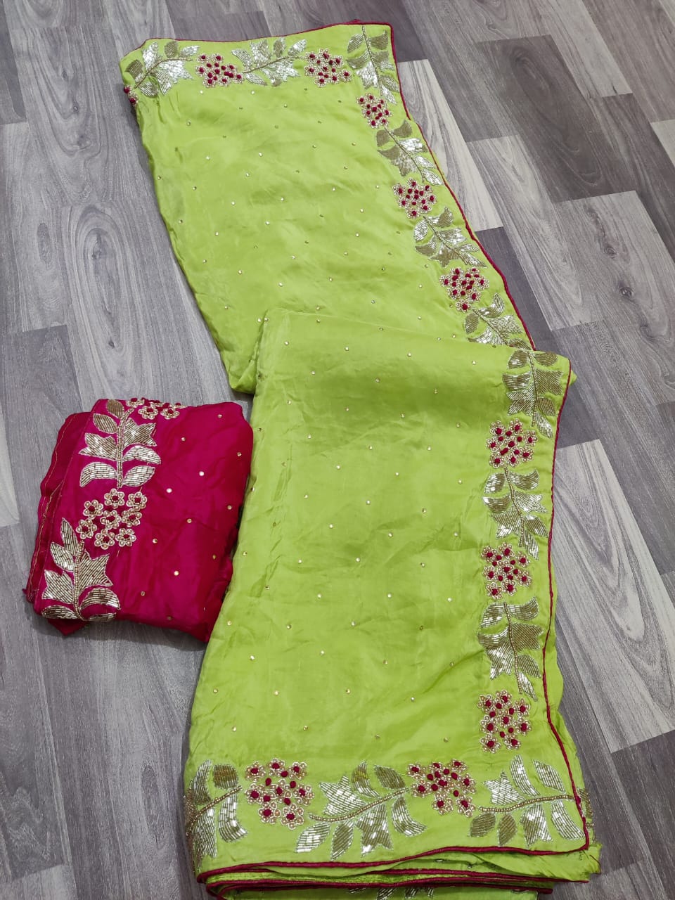 Rajasthani Traditional upada Silk Saree