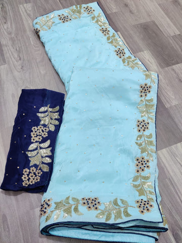 Rajasthani Traditional upada Silk Saree