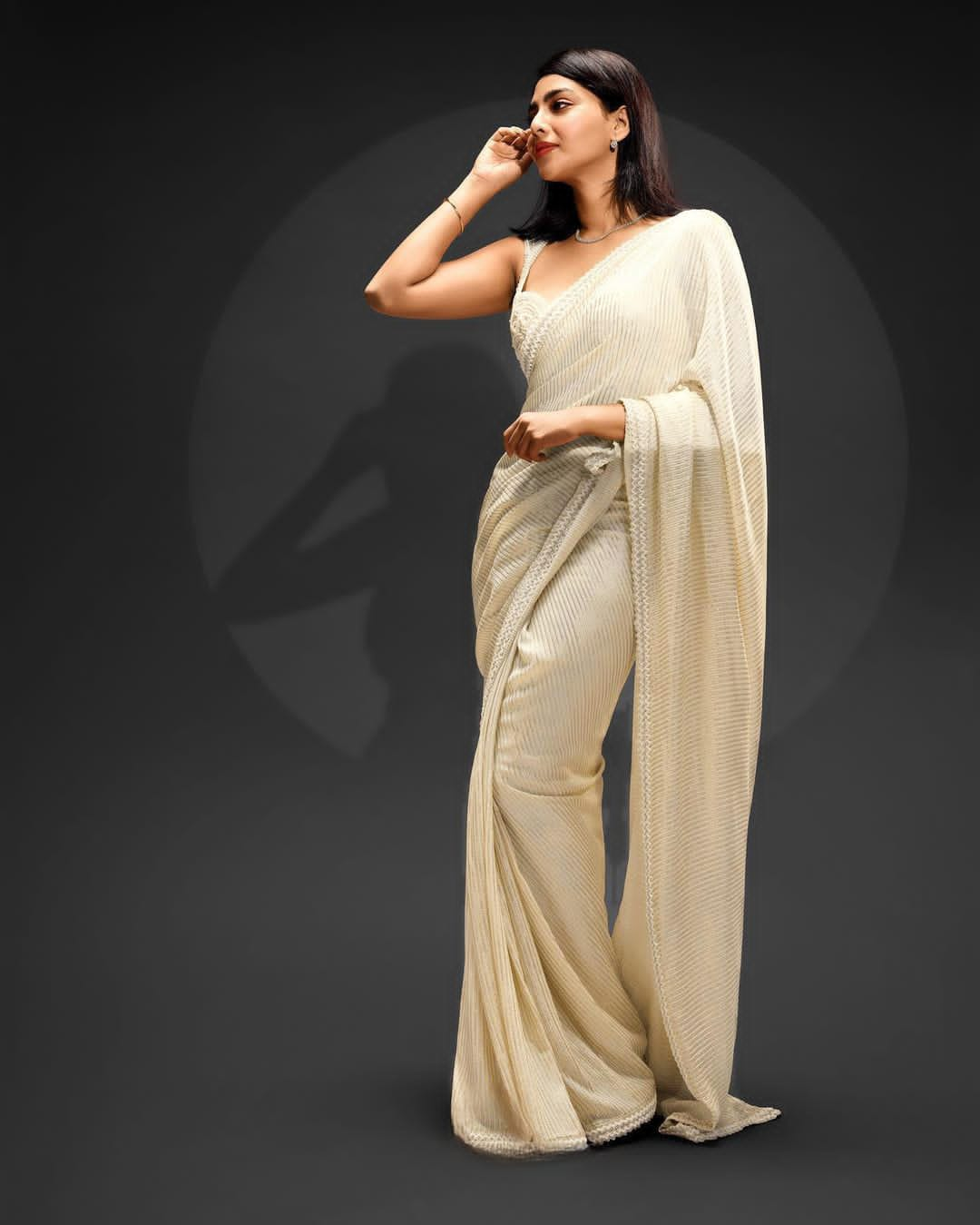 Georgette Sequence Saree