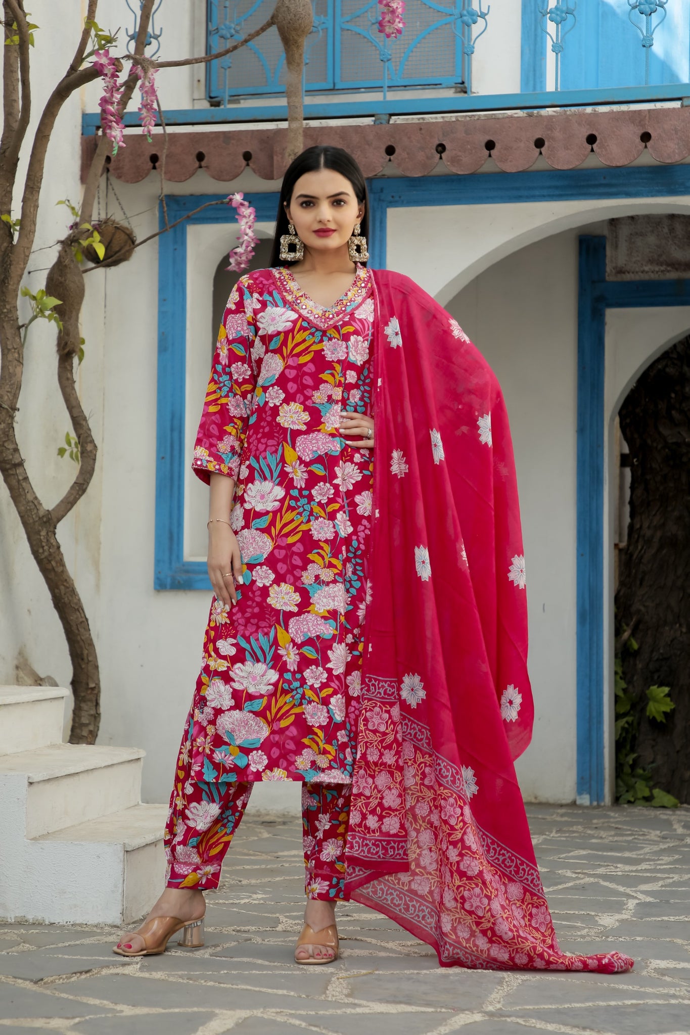 Beautiful Designer Afghani Suit Set