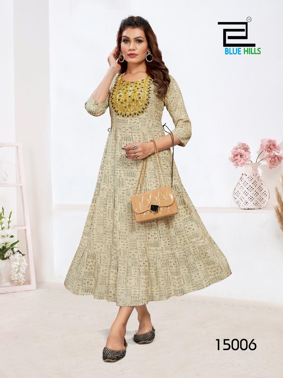 Sarfaraz Vol -15 Rayon Print Kurti (475x06)