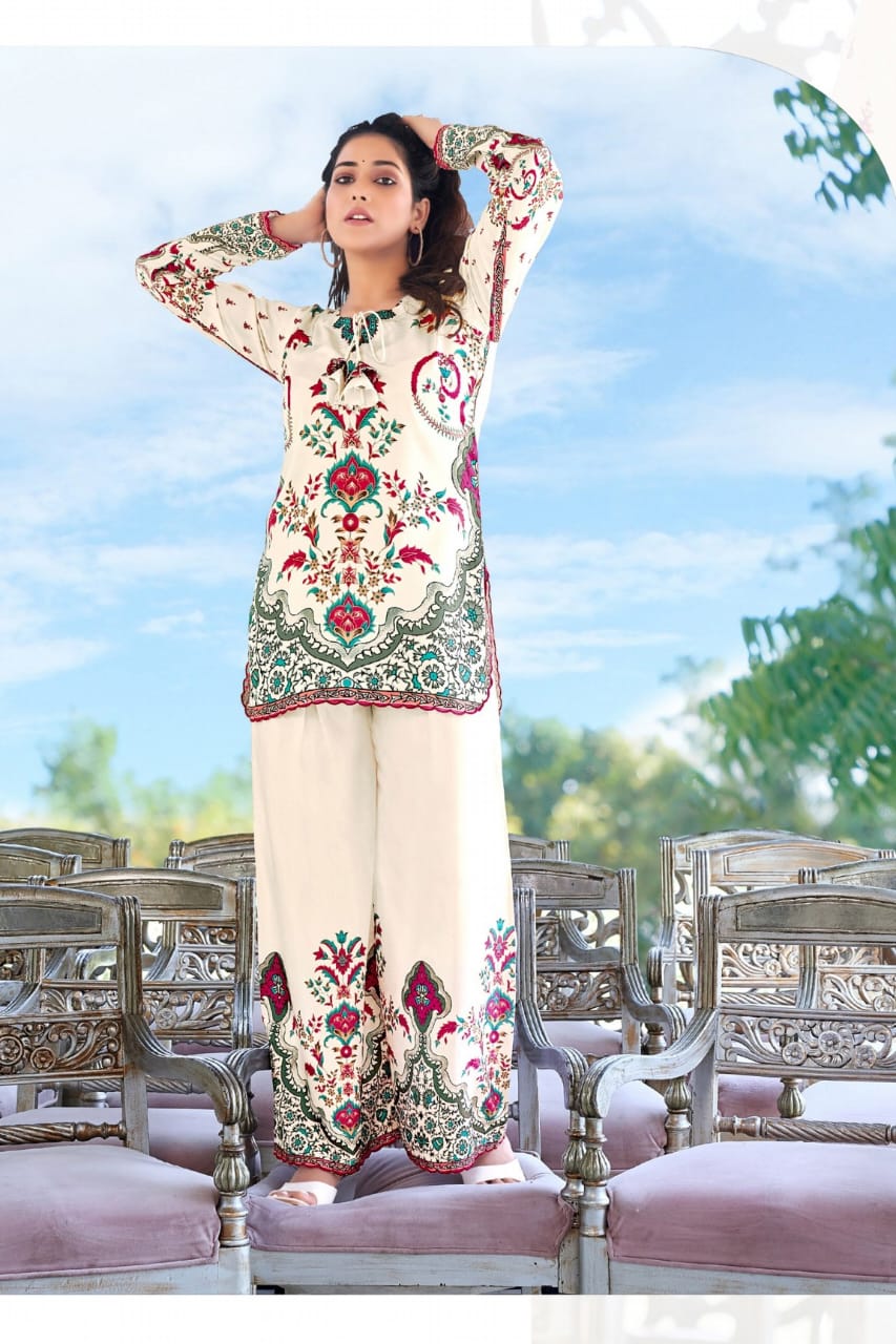 Pakistani Style V.Raaji Co Ord Set (995x04)