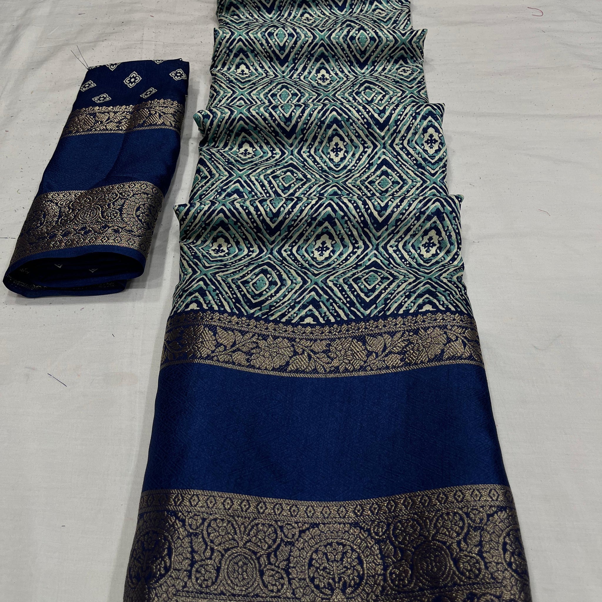 Beautiful Designer Soft Dola Silk Saree