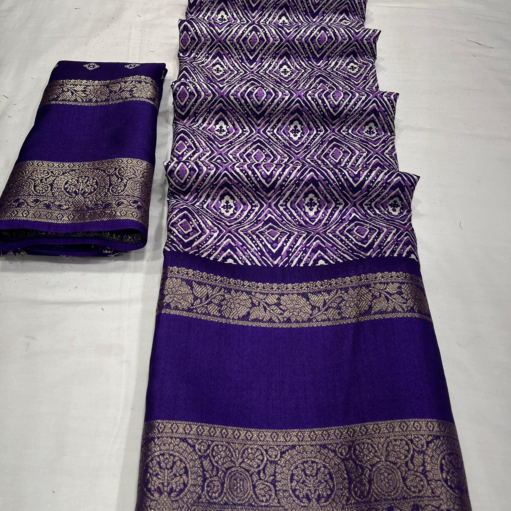 Beautiful Designer Soft Dola Silk Saree