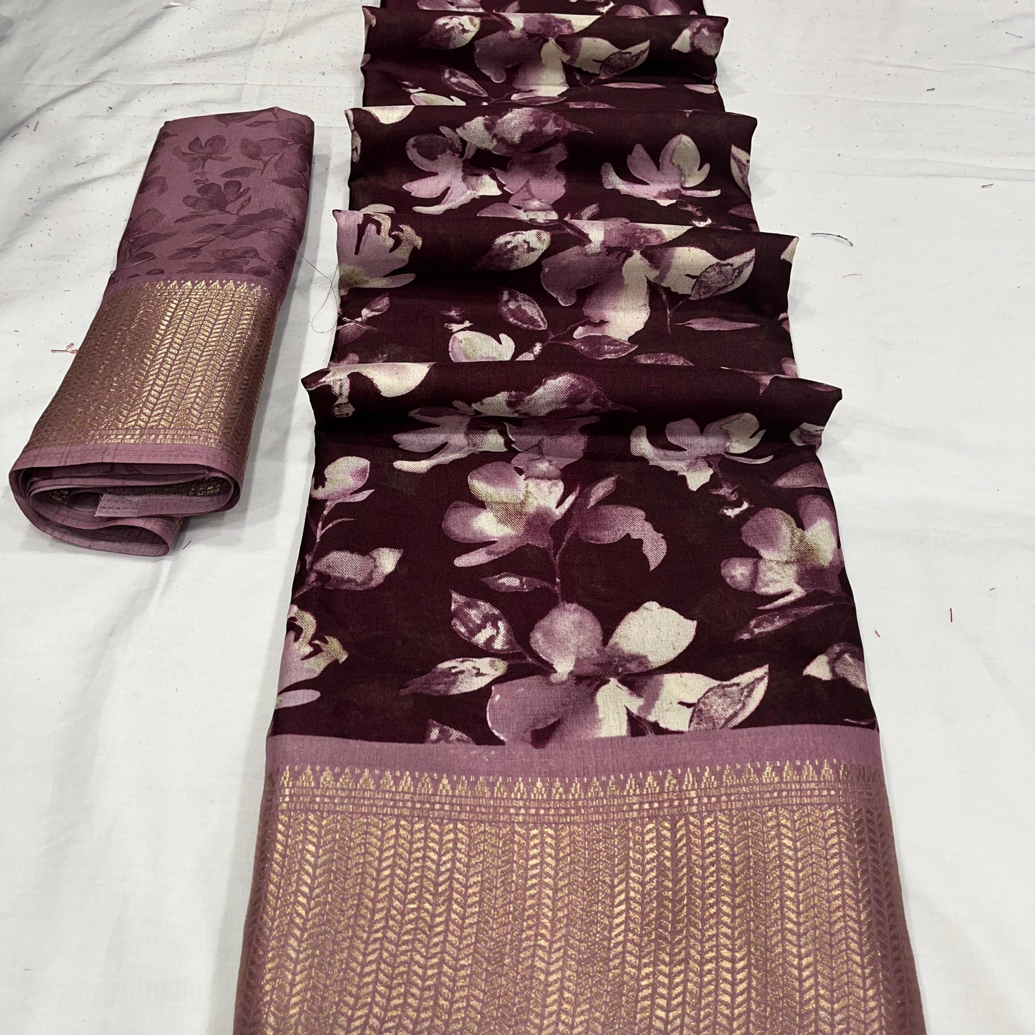 Beautiful Designer Soft Dola Silk Saree