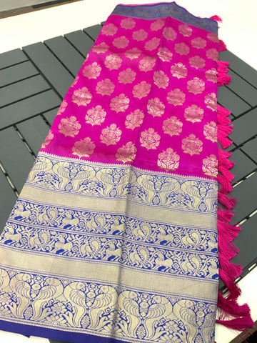 Beautiful Designer Bhavika Kanjeevarm Silk Saree