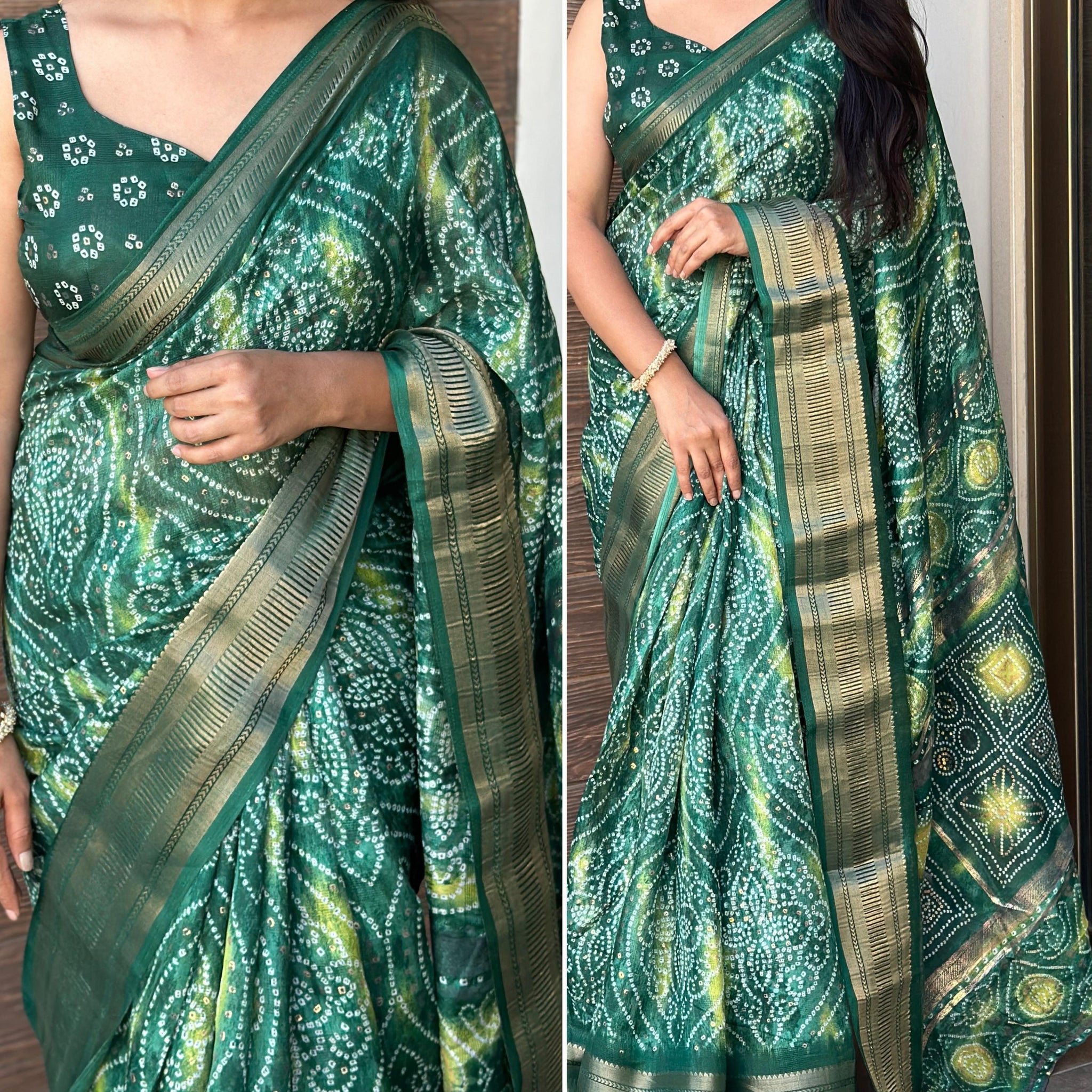 Beautiful Designer Jaipuri Cotton Saree