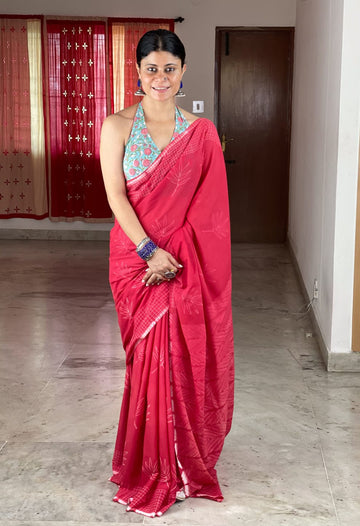 Beautiful Designer Imported Cotton Digital Print Saree