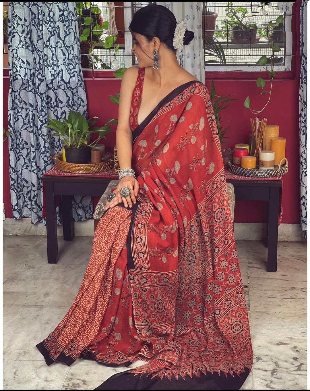 Beautiful Designer Imported Cotton Digital Print Saree