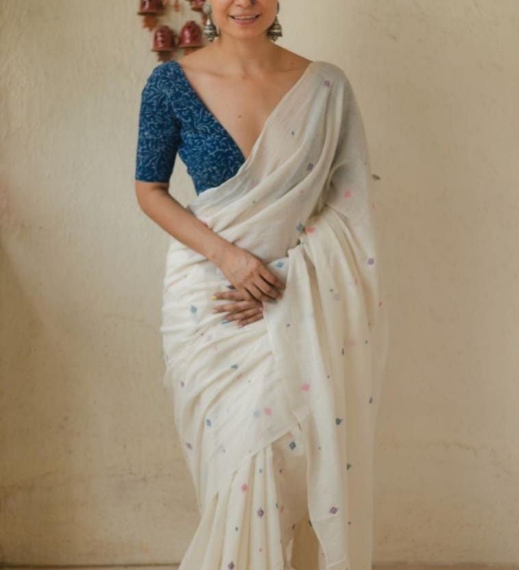 Beautiful Designer Imported Cotton Digital Print Saree