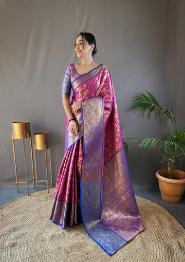 Beautiful Designer Kajal Pattu Silk Saree