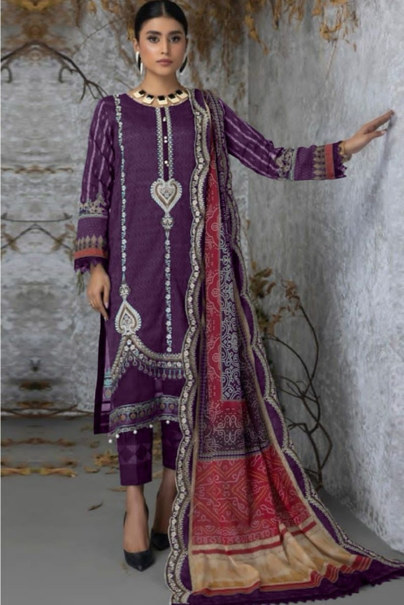 Beautiful Designer Best Of Queens Court Vol 8 Hazzel Cotton Pakistani Salwar Suits