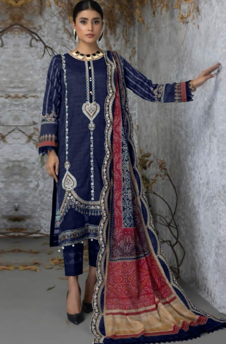 Beautiful Designer Best Of Queens Court Vol 8 Hazzel Cotton Pakistani Salwar Suits