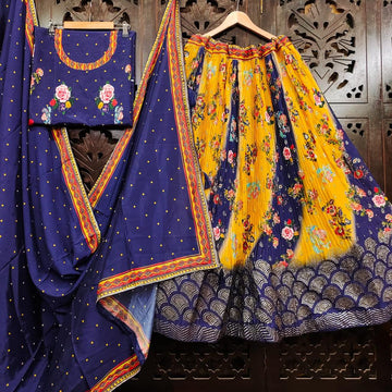 Beautiful Designer Digital Print Lehenga Choli