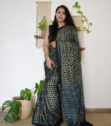 Beautiful Designer Imported Cotton Digital Print Saree