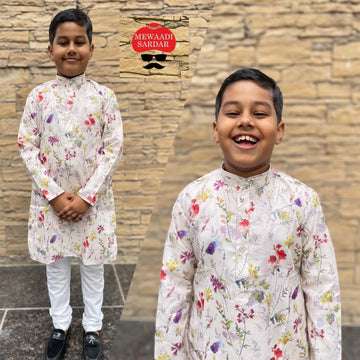 Festival Occasion Kids Boys Kurta Pajama