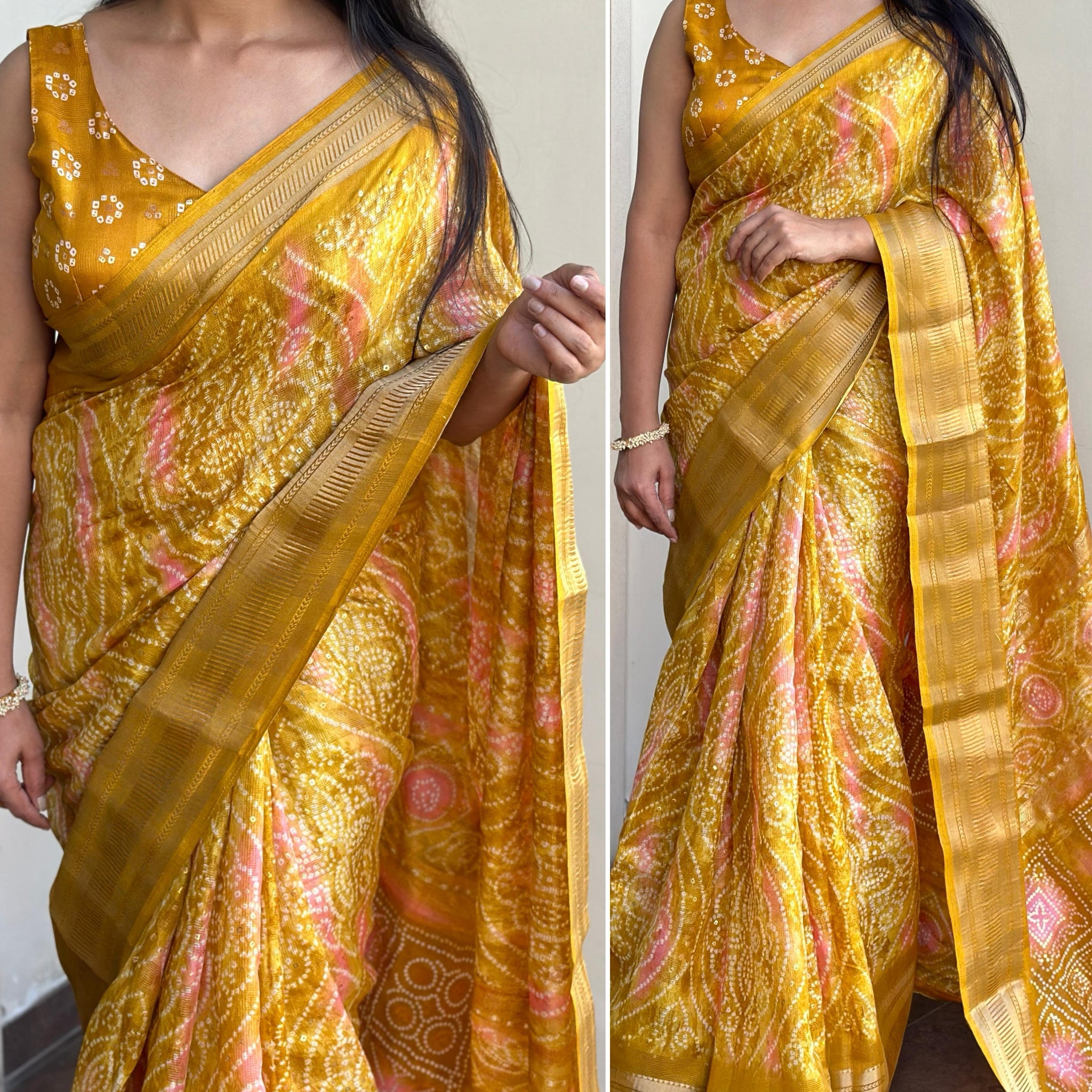 Beautiful Designer Jaipuri Cotton Saree