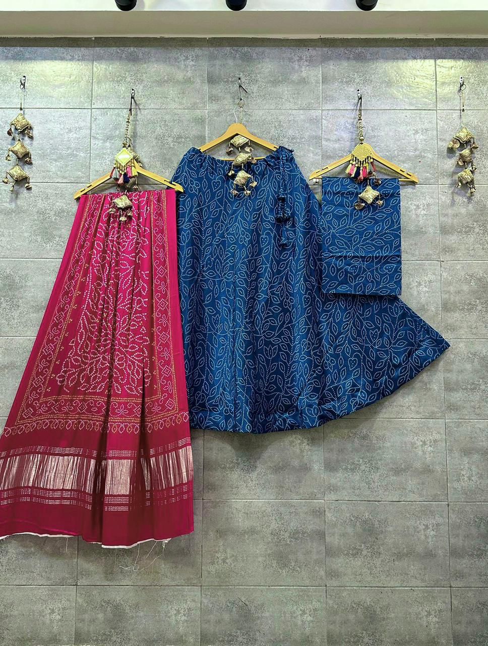 Beautiful Designer Pure Masru silk chaniya Choli