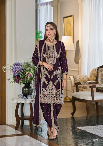 Beautiful Designer Eba Aahana 1672-1674 Series Latest Pakistani Salwar Kameez