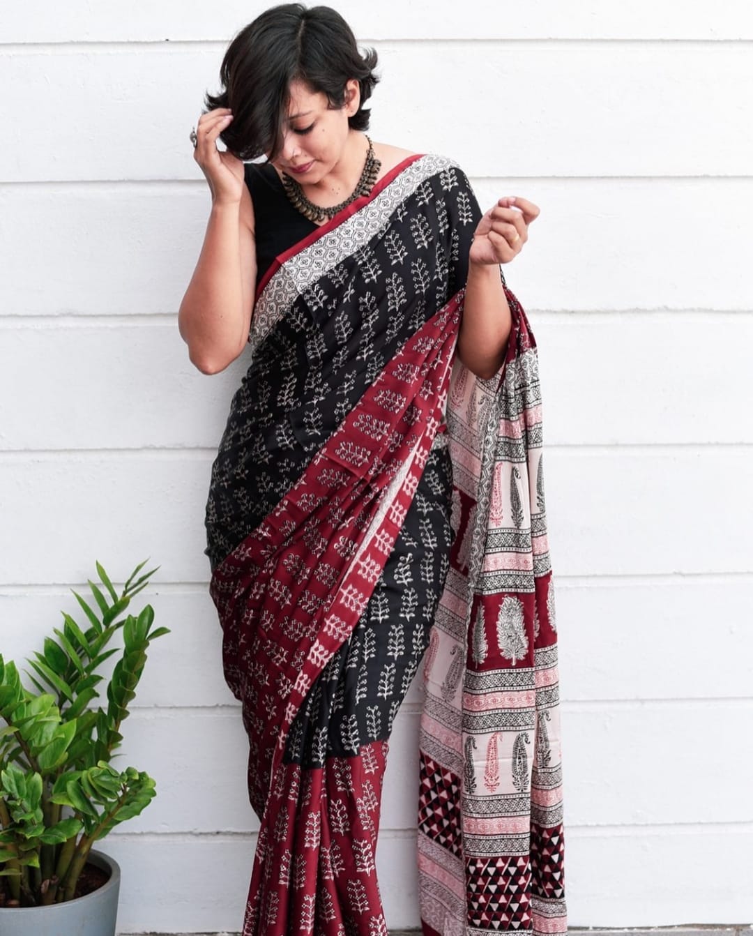 Beautiful Designer Imported Cotton Digital Print Saree