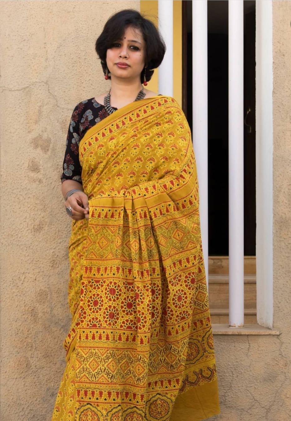 Beautiful Designer Imported Cotton Digital Print Saree