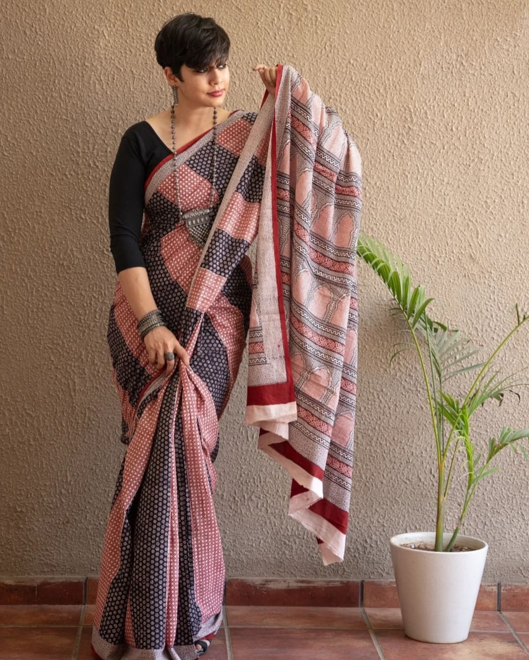 Beautiful Designer Imported Cotton Digital Print Saree