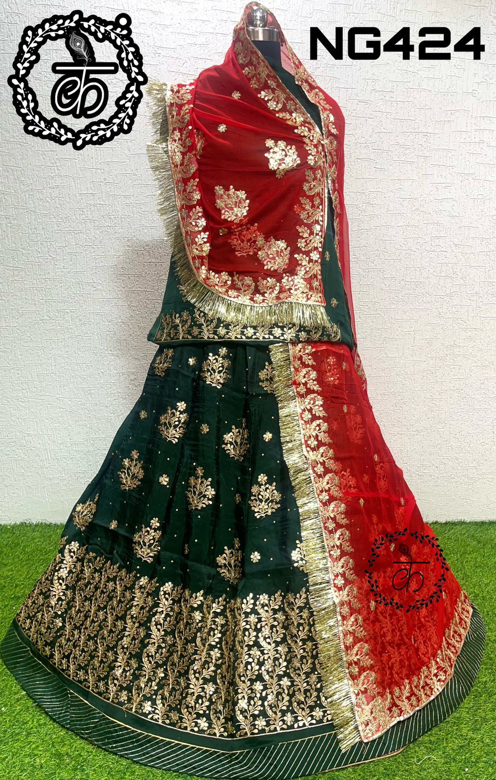 Beautiful Rajasthani Traditional Upada Silk Rajputi Poshak