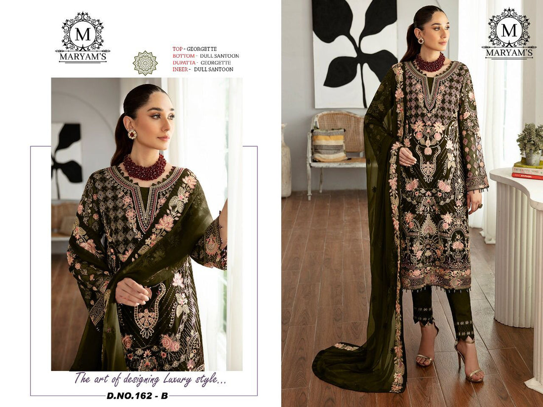 Beautiful Designer Party Wear Maryam’s 162 Salwar Suit (1349x4)