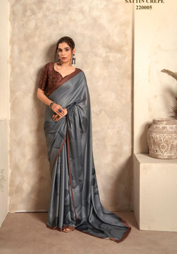 Beautiful Designer Rajpath Jasmine Crape Silk Saree